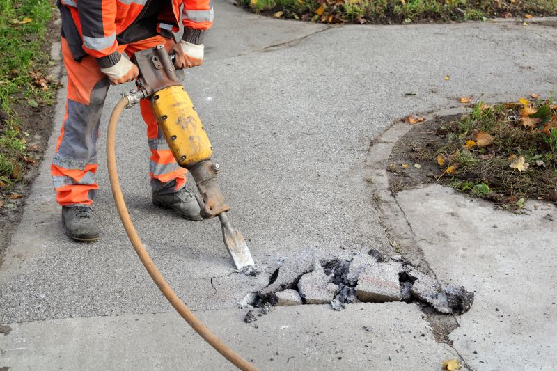 Concrete Pavement Demolition in Bergen County, NJ