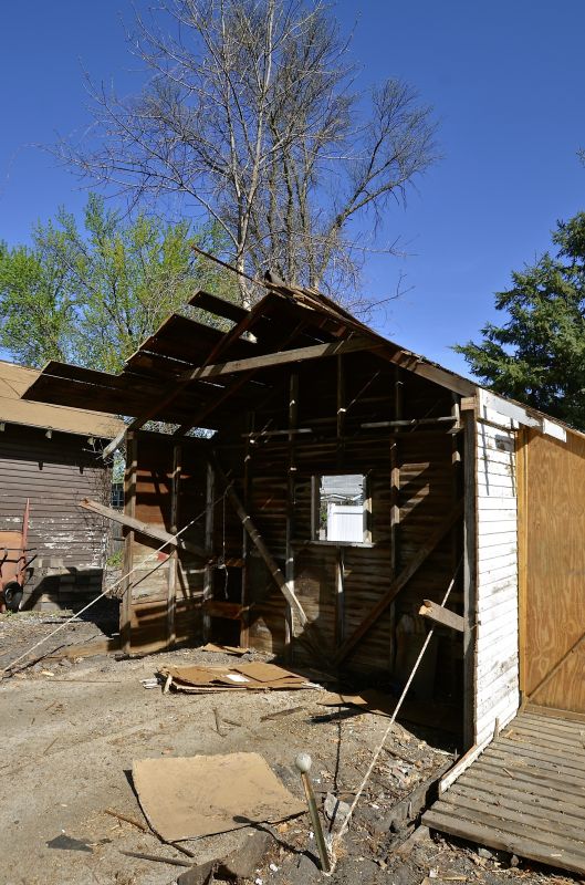 Completed Shed Removal